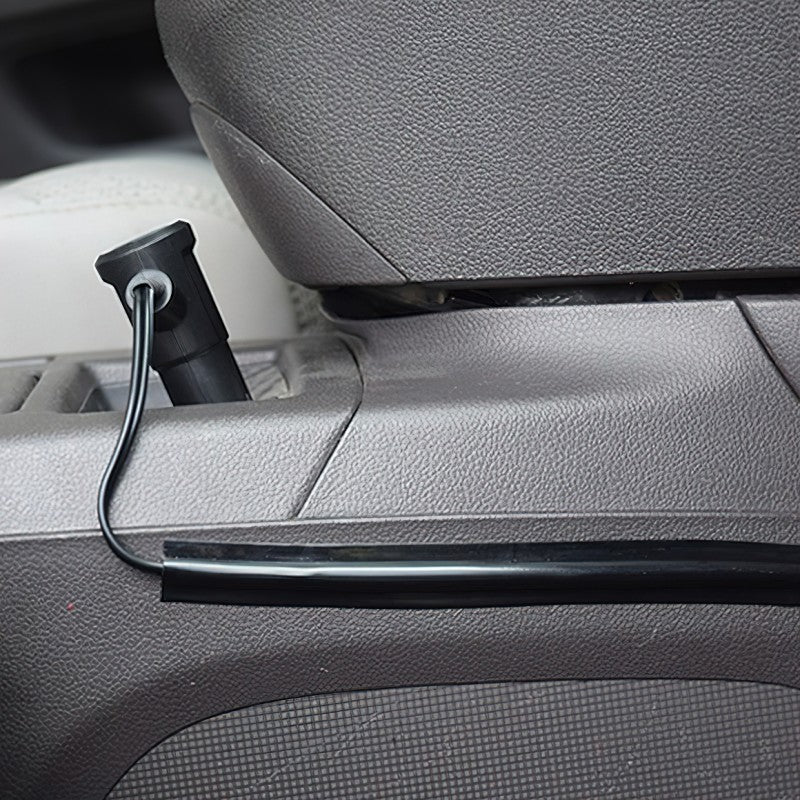 4Pc Sleek Car Cable Organizer Kit Universal Sleeves for a Neat Damage-Free SUV