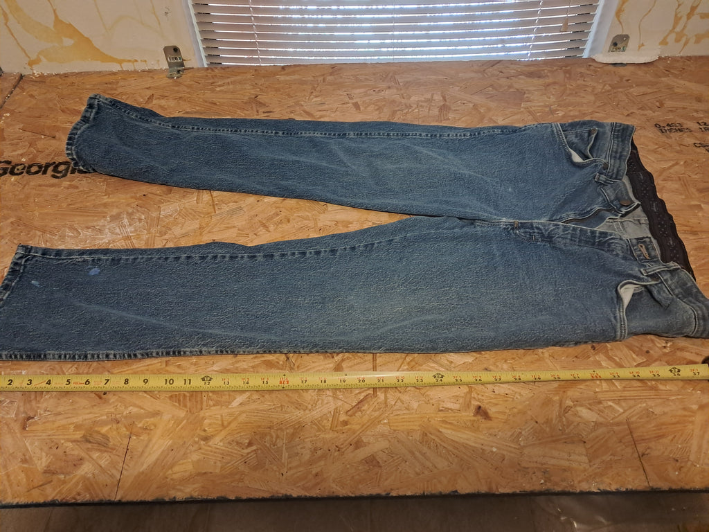 Men's 34 x 30 Wrangler Jeans Denim Blue