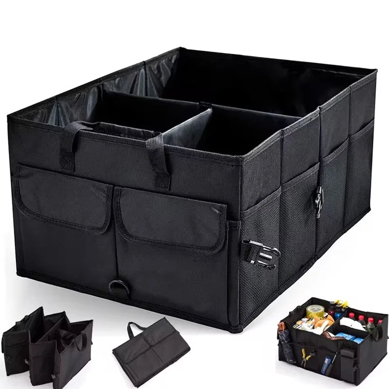 Big Capacity Car Storage Box Trunk Organizer Eco-Friendly Super Durable SUV