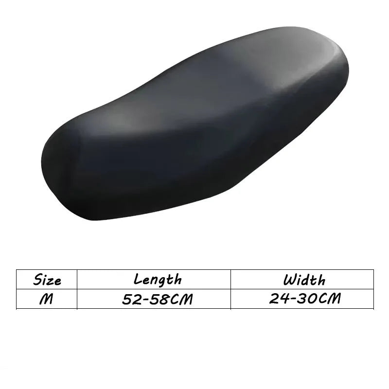 SEAMETAL Motorcycle Seat Covers Autocycle Cushion Waterproof Pu Leather Interior