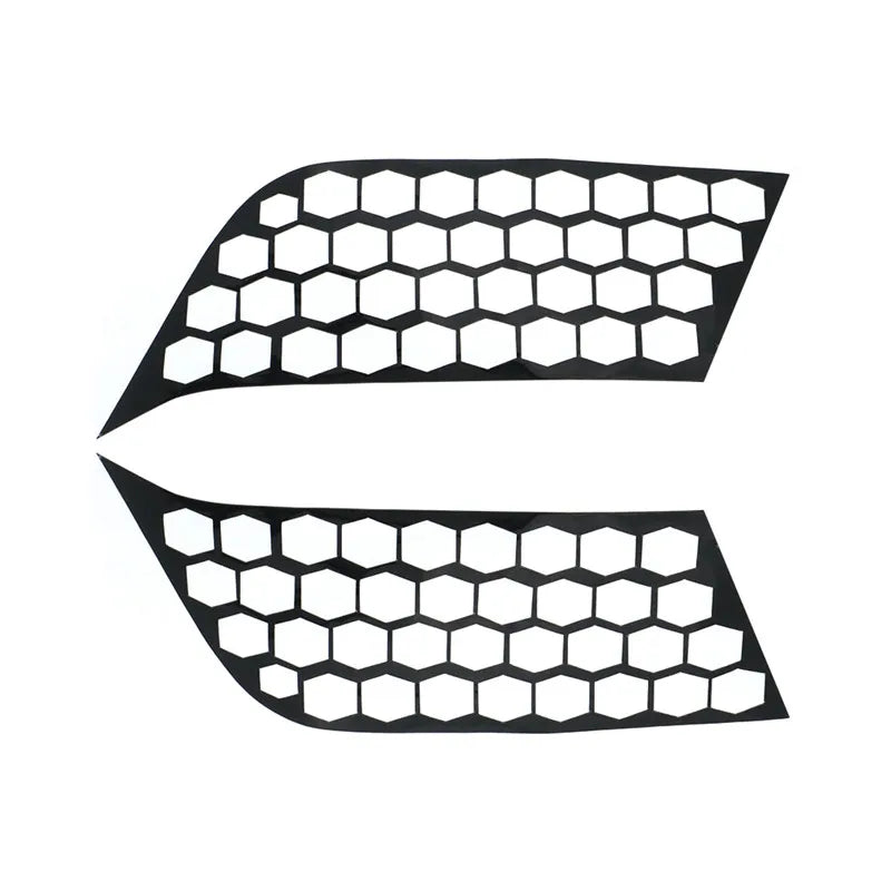 Honeycomb Car Sticker Cut-out Hollow Auto Lamp Film Grid Side Shield Headlamp Taillight Film Decals Car Wrap Sticker 48*30cm