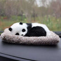 Car Dashboard Ornaments Decor Cute Simulation Plush Cats Dogs Toy Automobiles Premium Automotive Accessory