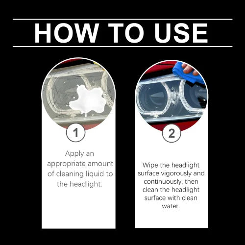 Rayhong Liquid Car Care Brightening Cleaning And Polishing Headlight Cleaner