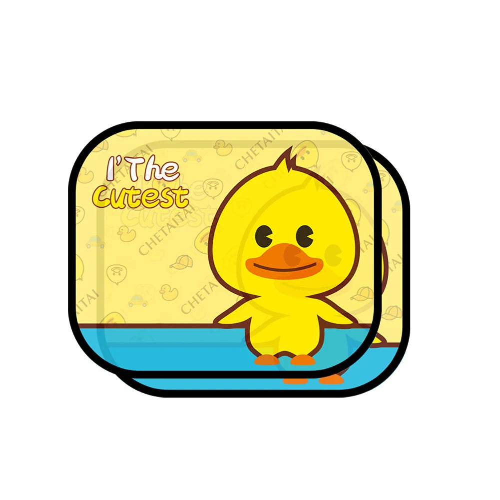 Cartoon Window Shade Characters Sun Blocker Insulation Car Sunshade Side Window