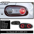 TYPY Car Lights for Mazda MX-5 (NC2) (NC3) Taillight 2009-2015 LED Projetor Tail Lamp Daytime Running Light Auto Accessories