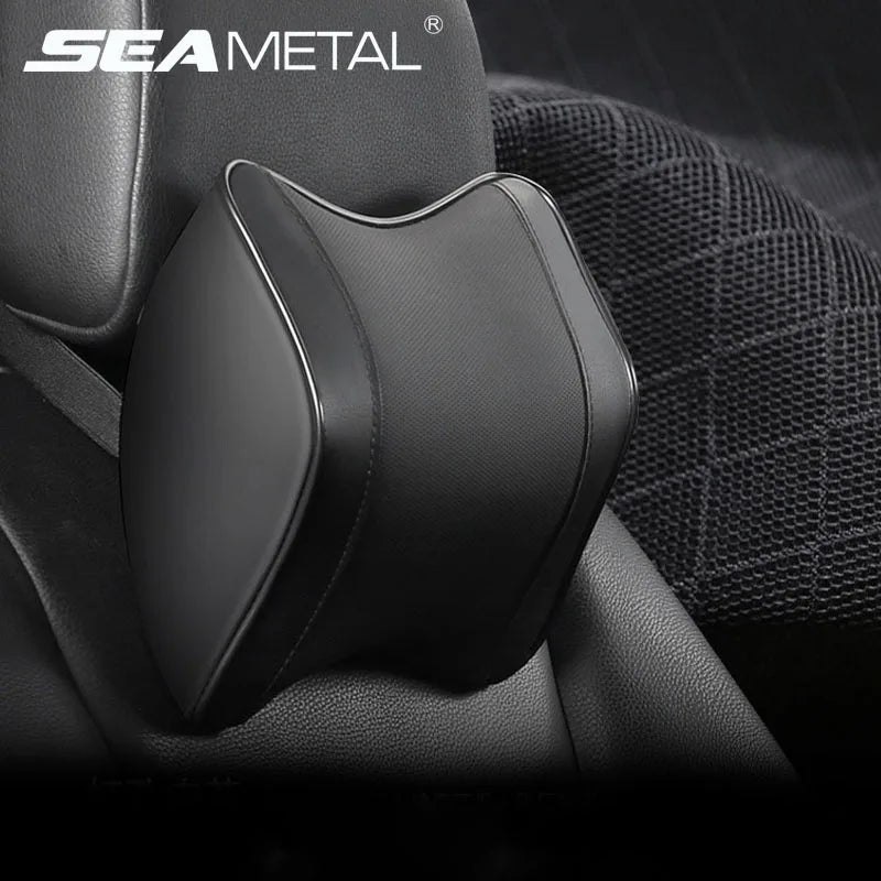Car Headrest Pillow Interior Auto Neck Head Protector Cushion Waist Support