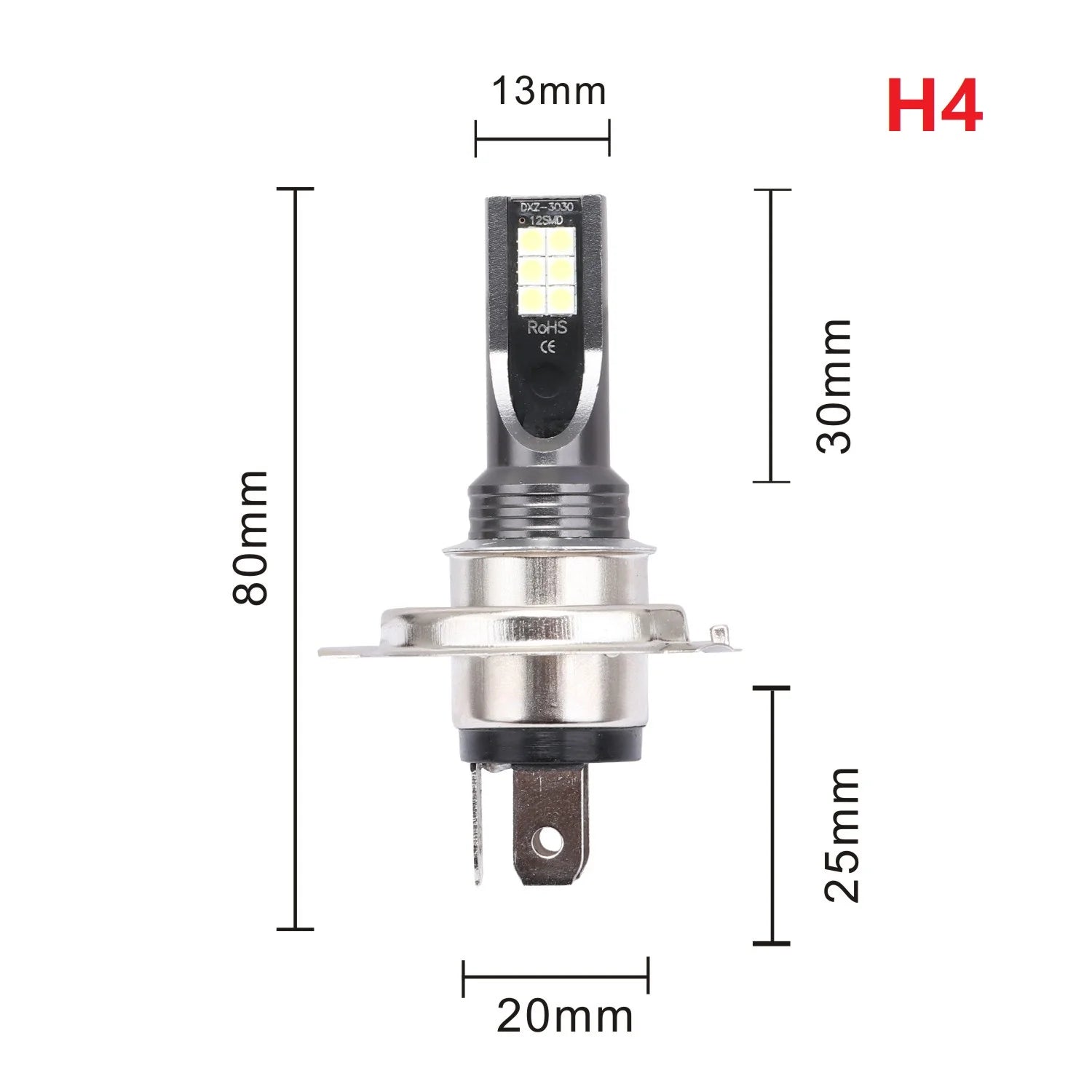 2Pcs H8 H11 LED Bulb H16 JP 9005 HB3 9006 HB4 Led Lamp Super Bright Car Fog Lights Day Driving Running Light 12V 24V 6000K White