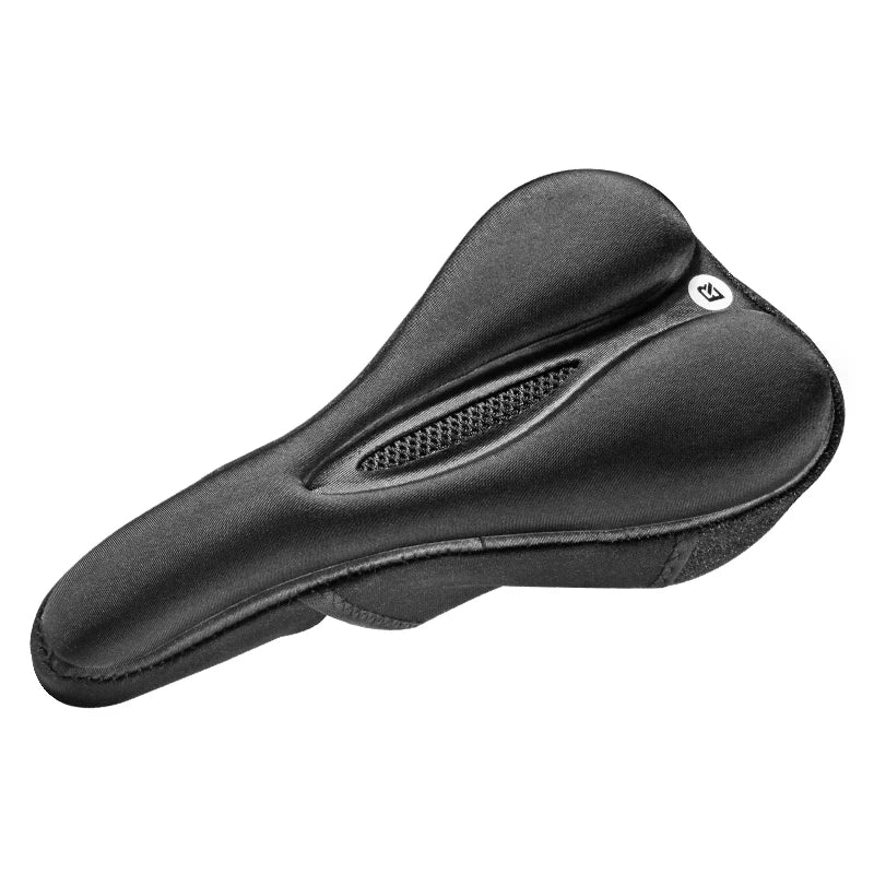 ROCKBROS Silicone Bicycle Saddle Hollow Breathable MTB Bike Seat Cushion Cover