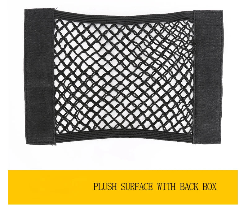 Car Trunk Mesh Organizer Tail Storage Cargo Net Seat Back Pocket Universal