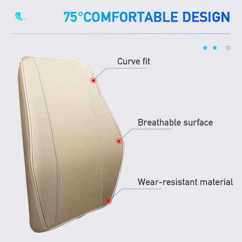 Car Headrest Pillow Interior Auto Neck Head Protector Cushion Waist Support
