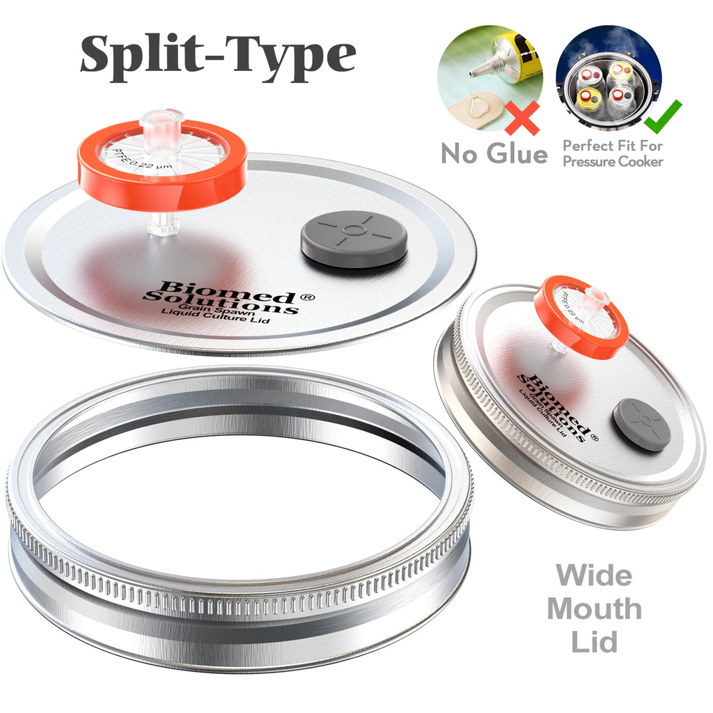 NEW 6pcs Liquid Culture Lids Premium Quality Replacement Accessory