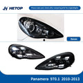 HETOP Panamera 970.1 Headlights 2010-2013 Single Color Upgrade Modified LED DRL Headlamp Plug and Play Angel Eye for Porsche
