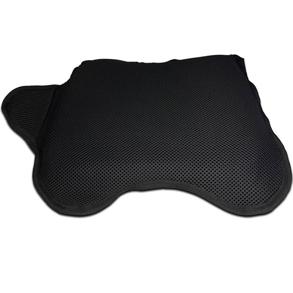 Motorcycle Gel Seat Cushion Breathable Heat Insulation Air Pad Cover Anti Slip