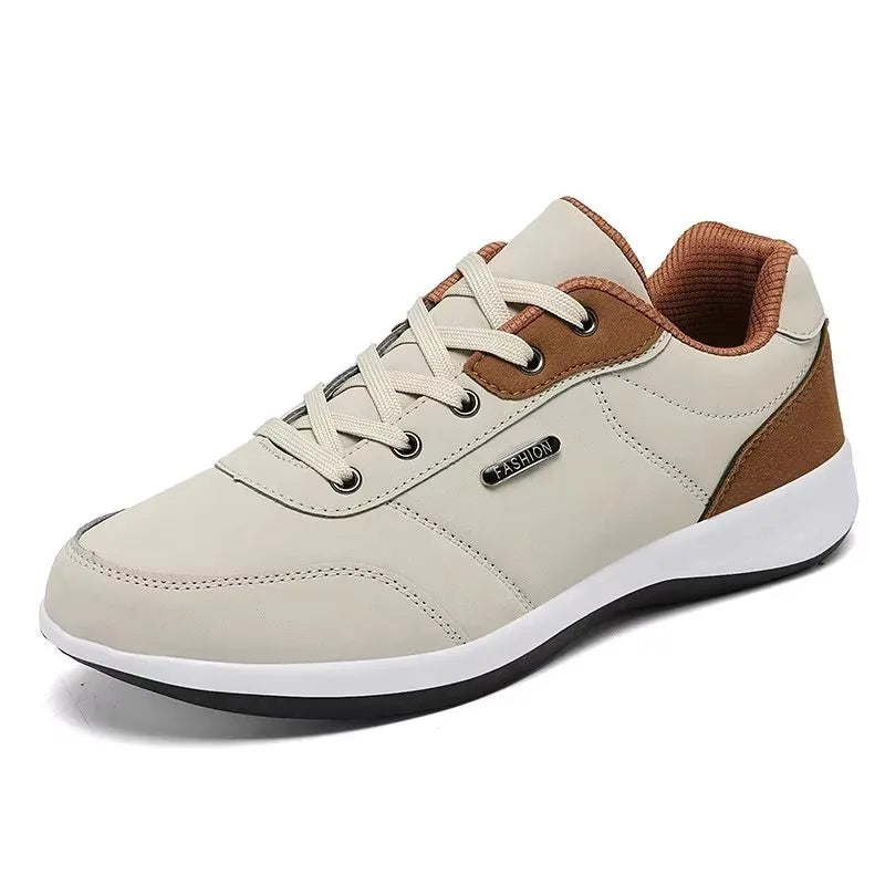 Men's non-slip casual sports shoes wear-resistant hiking shoes Outdoor fashion comfortable flat walking shoes for men