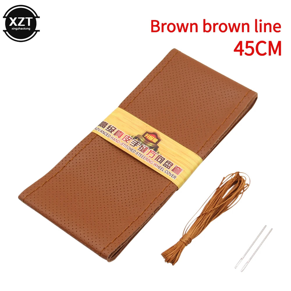 Truck Steering Wheel Cover Bus DIY 42cm 45cm 47cm 50CM