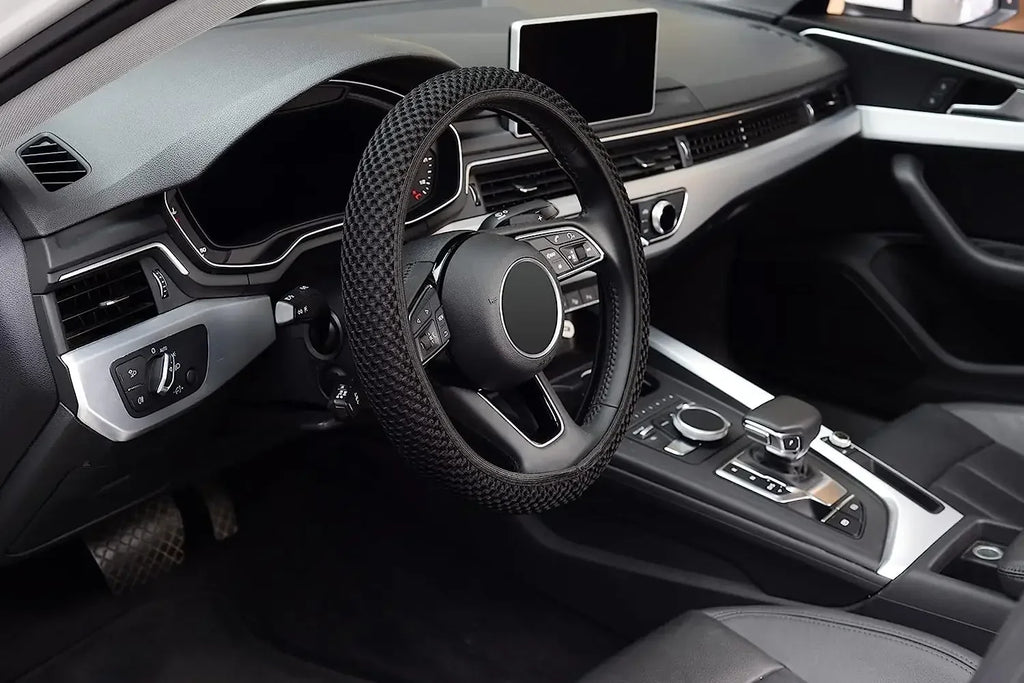 Elastic Elastic Steering Wheel Cover, Warm in Winter, Cool in Summer, Universal