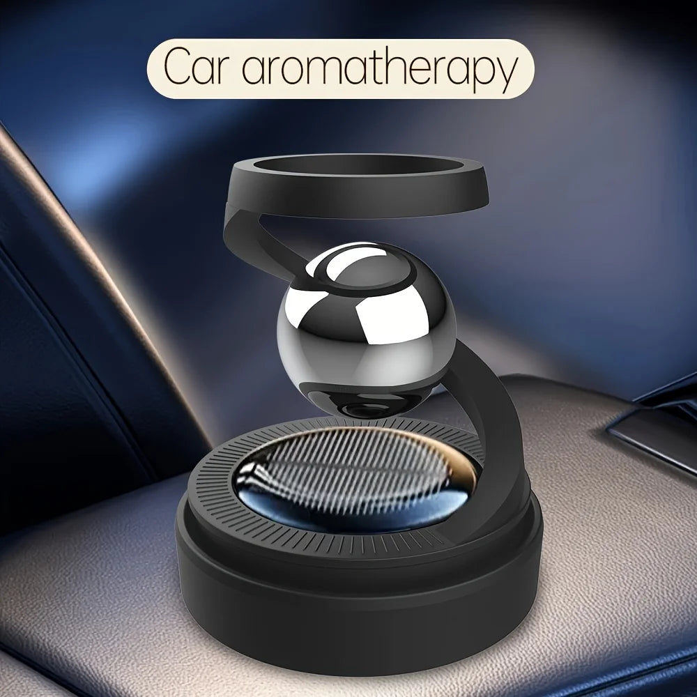 Starry Sky Solar-Powered Car Air Freshener Long-Lasting Fragrance Stylish SUV