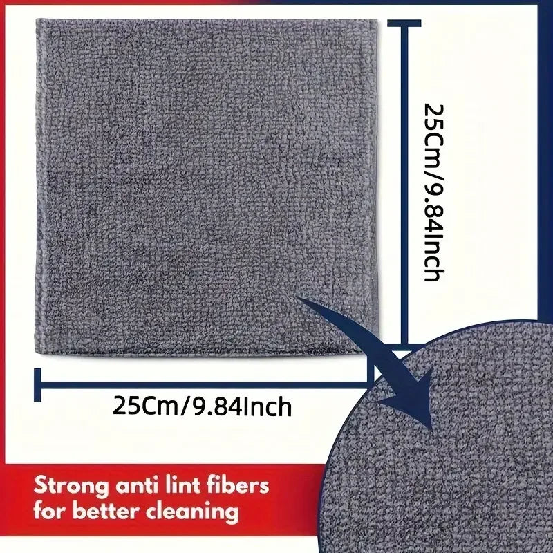 Thicken Microfiber Cleaning Cloths Lint Free Towel Reusable Towels Absorbent for Premium Automotive Accessory