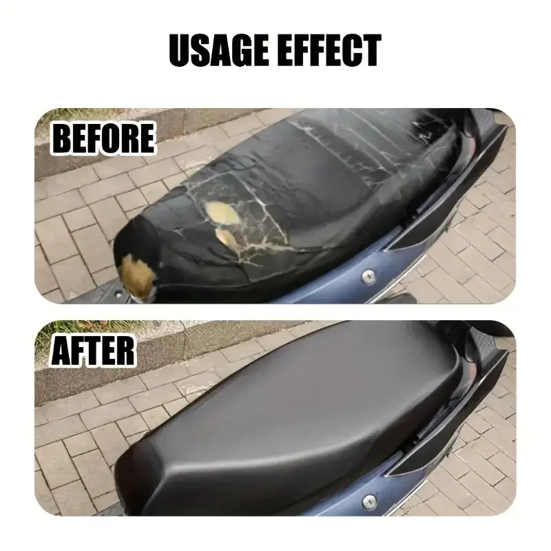 1 pc Motorcycle Black Seat Cover Waterproof Dustproof Rainproof Motorbike Scoote