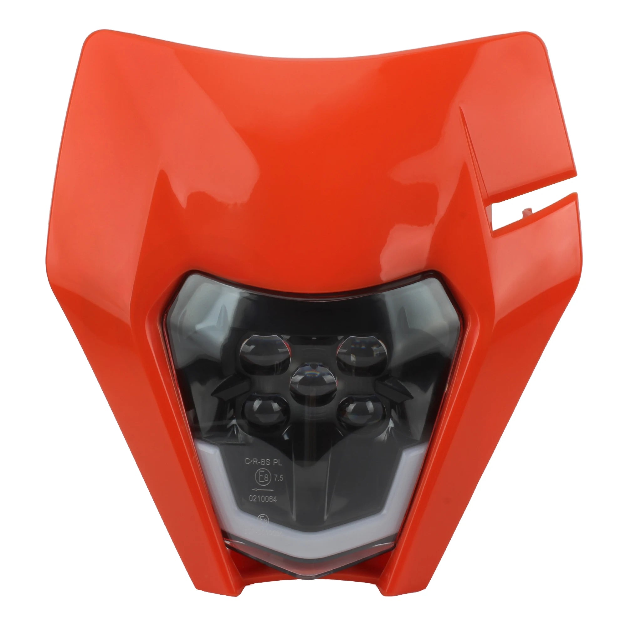 Motorcycle Headlight LED Enduro for KTM EXC XC SX MX XC 125 250 300 450 Universal Supermoto Dirt Bike Motocross Headlights Plate