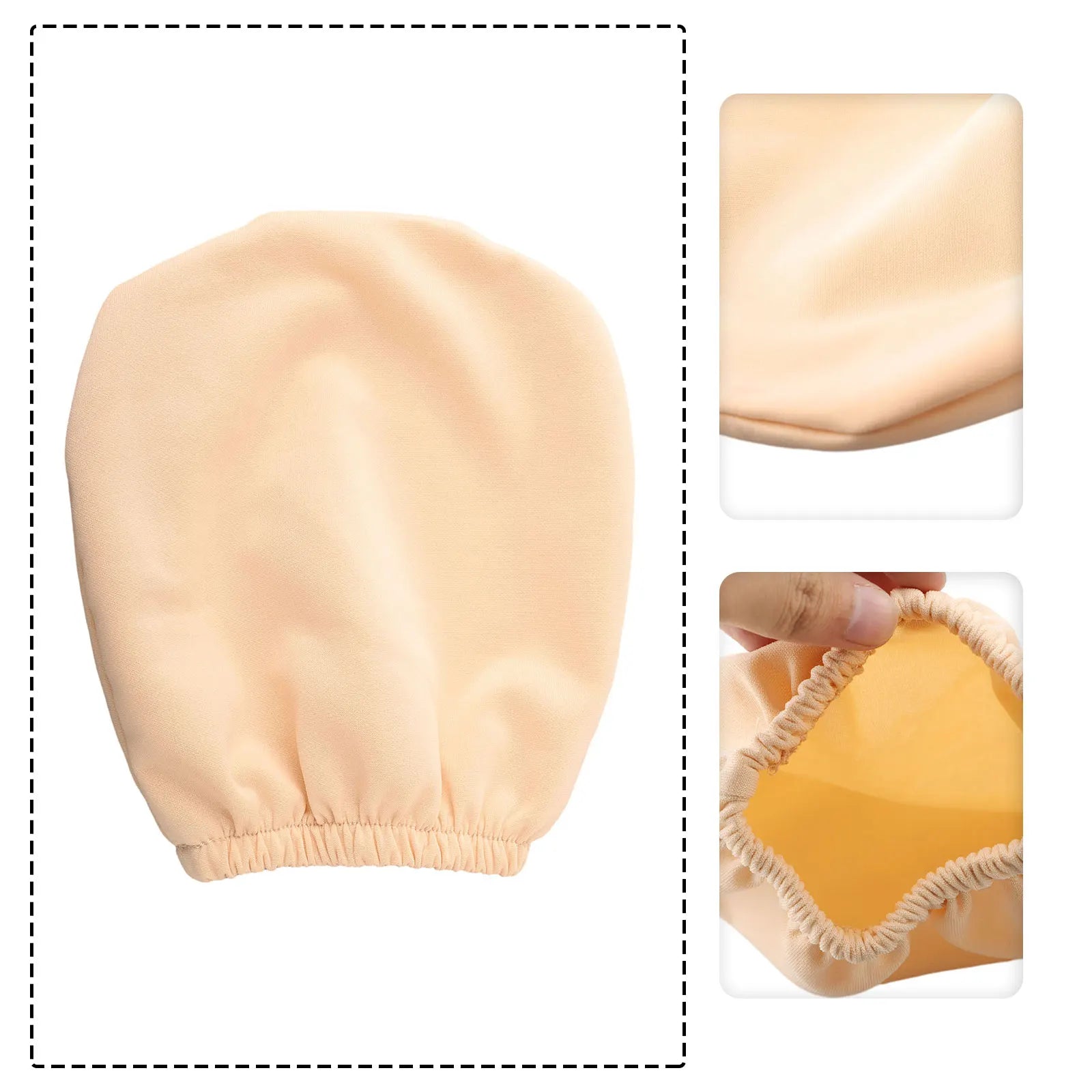 1 pc Premium Cloth Headrest Cover For Car Truck SUV Auto Universal Elastic Neck