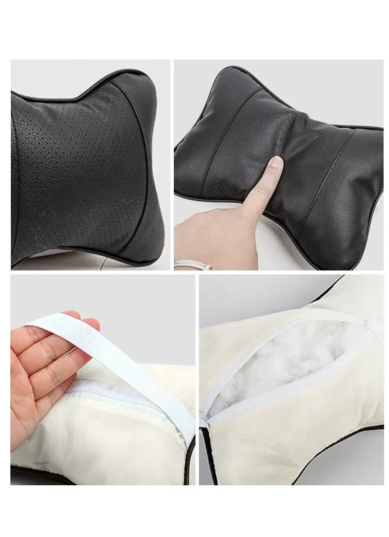 Car Seat Headrest with Breathable Mesh Auto Safety Head and Neck Rest Relax