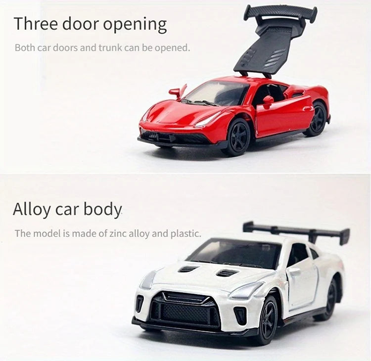 Drift Car dashboard toy model swing turning cool sports race auto ornaments Premium Automotive Accessory