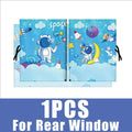 Side Window Sun Shade Car Cartoon Cute Spaceman Magnet Windshield