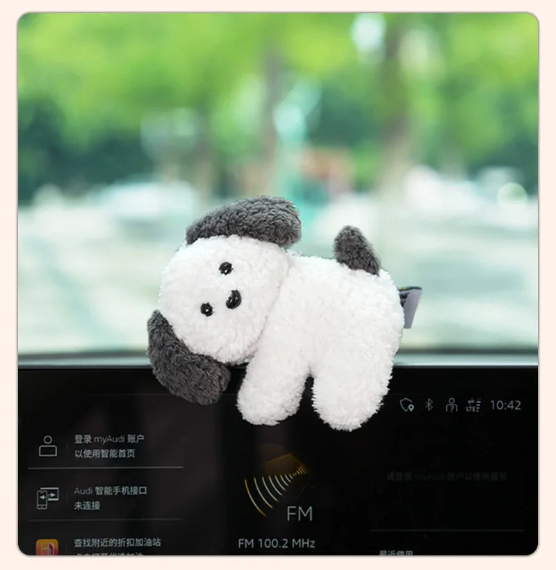 Cute Car Dashboard Ornament Creative Stress Relief Decor Auto Interior Display Premium Automotive Accessory