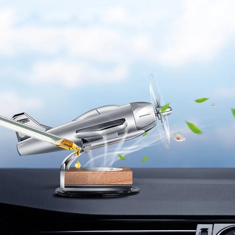 Car interior accessories solar airplane model center console decoration air SUV