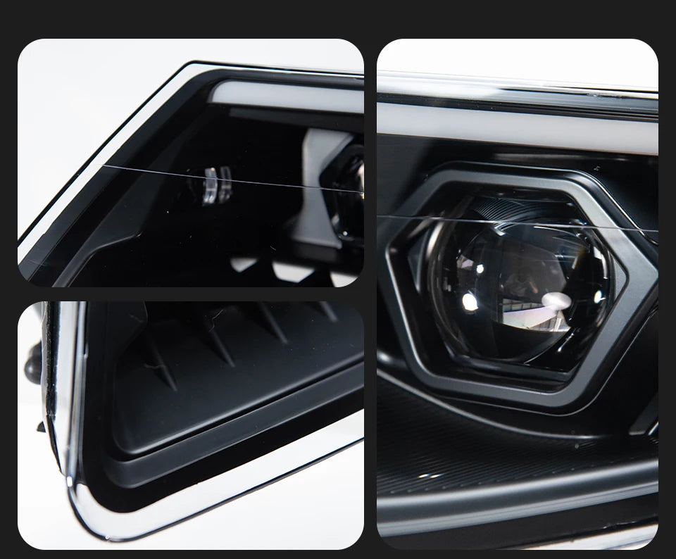 AKD Head Lamp for VW Touareg LED Headlight 2007-2010 Headlights Touareg DRL Turn Signal High Beam Angel Eye Projector Lens