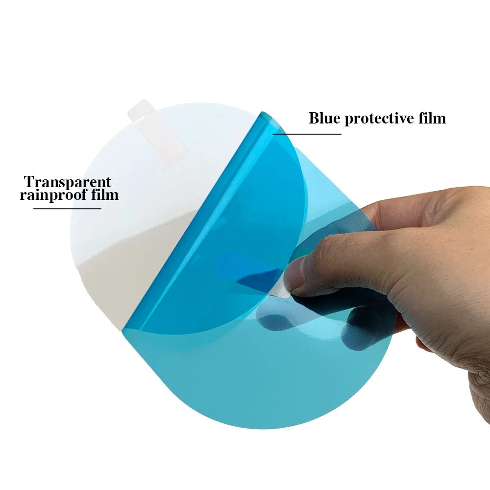 4PCS Car Rainproof Film 2 Auto Rearview Mirror Side Windows Waterproof Anti-fog Premium Automotive Accessory