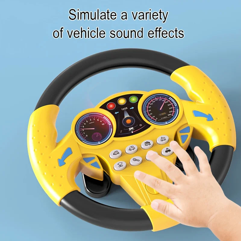 1PC Car Steering Toys Steering Wheel Toy Creative Children's Education Toy