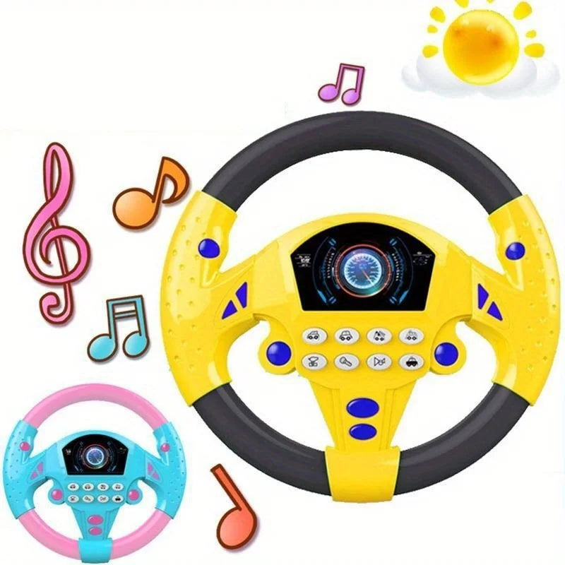 1PC Car Steering Toys Steering Wheel Toy Creative Children's Education Toy