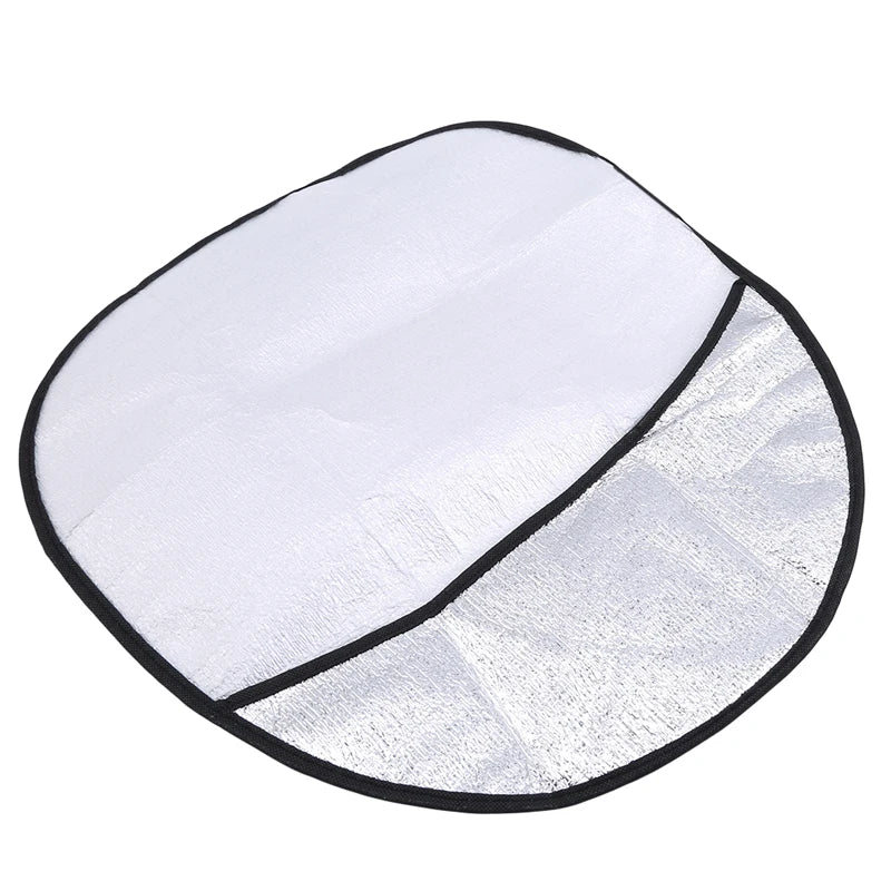 Car Steering Wheel Sun Shade Double Thick Sun Protection Foldable Anti-uv