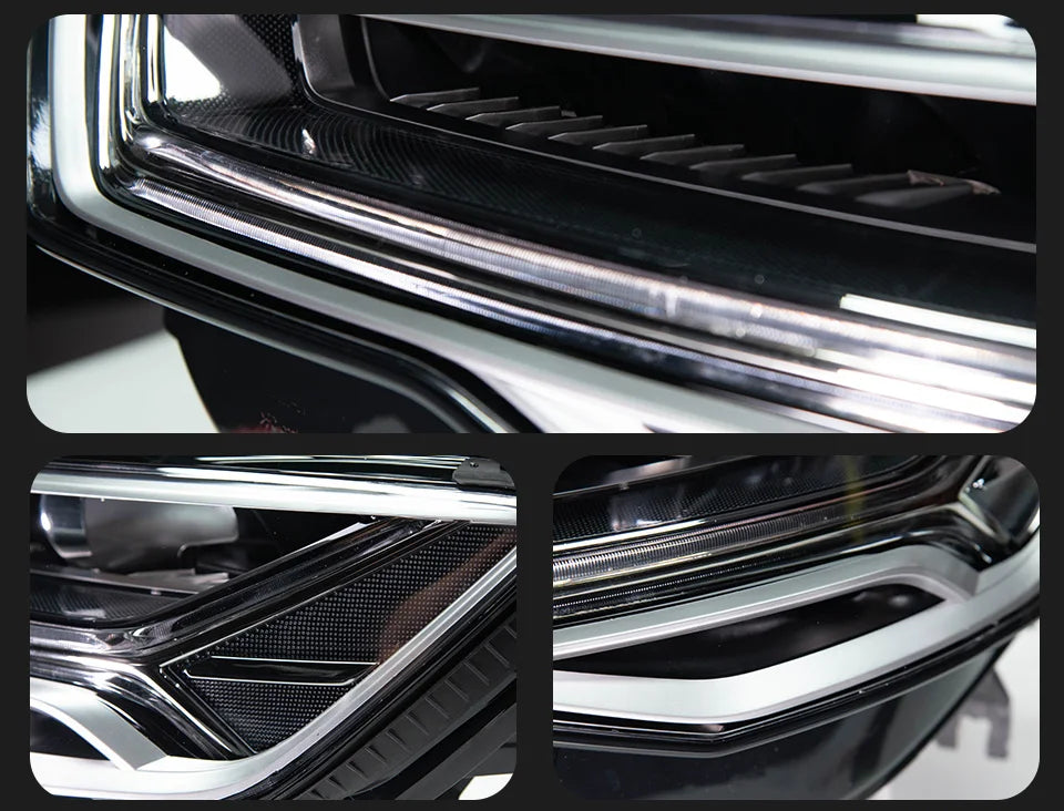 AKD Car Styling for A6 Headlights 2012-2018 Upgrade A6L All LED Headlight DRL Head Lamp Dynamic Singal High Low Beam Accessories