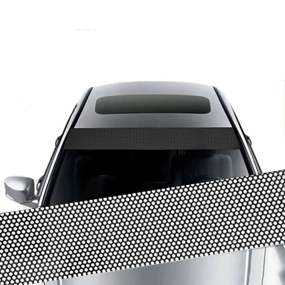 Car Sunshade Stickers Auto Front Windshield 3D Vinyl Film Rear Gear Sunshade