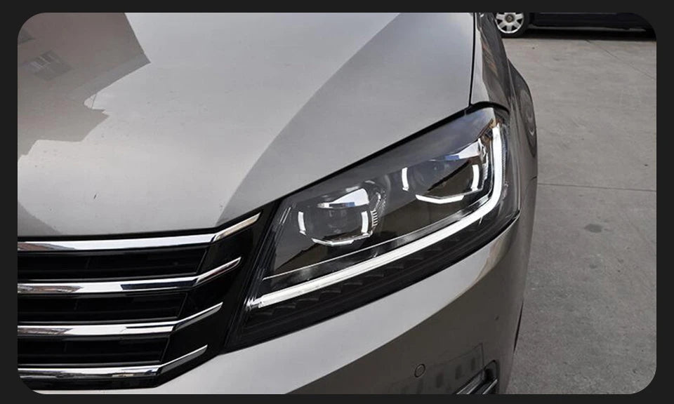 AKD Car Lights for VW Passat B7 LED Headlight Projector Lens 2012-2015 Magotan Dynamic Signal DRL Head Lamp Auto Accessories