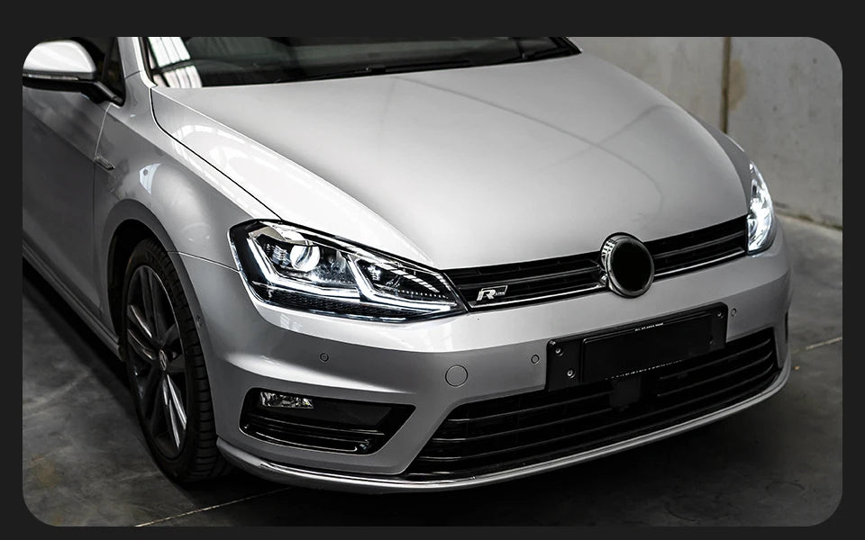 AKD Car Styling for VW Golf 7 MK7 LED Headlight 2013-2016 Golf7 DRL Dynamic Signal Head Lamp Projector Automotive Accessories