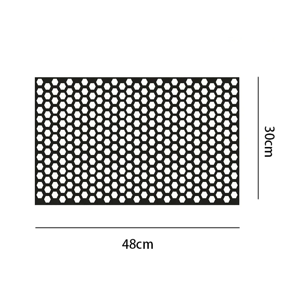 Car Tail Light Lamp Stickers 48cmx30cm Car Honeycomb Stickers Universal Auto Stylish Tail Lights Film Protector Car Accessories