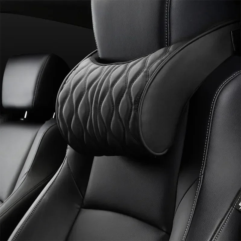 Car Headrest Lumbar Support Memory Foam Vertebral Neck Pillow Interior Protector