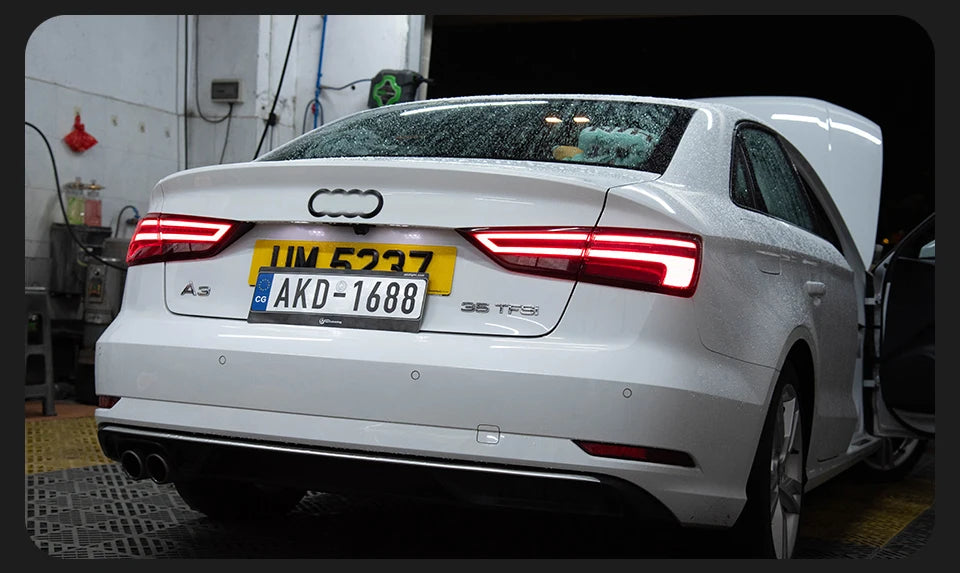 Car Lights for Audi A3 8V Limousine Sedan 2013-2020 LED Auto Taillight Assembly Upgrade Dynamic Turn Signal Lamp Accessories