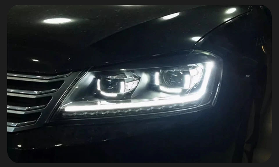 AKD Car Lights for VW Passat B7 LED Headlight Projector Lens 2012-2015 Magotan Dynamic Signal DRL Head Lamp Auto Accessories