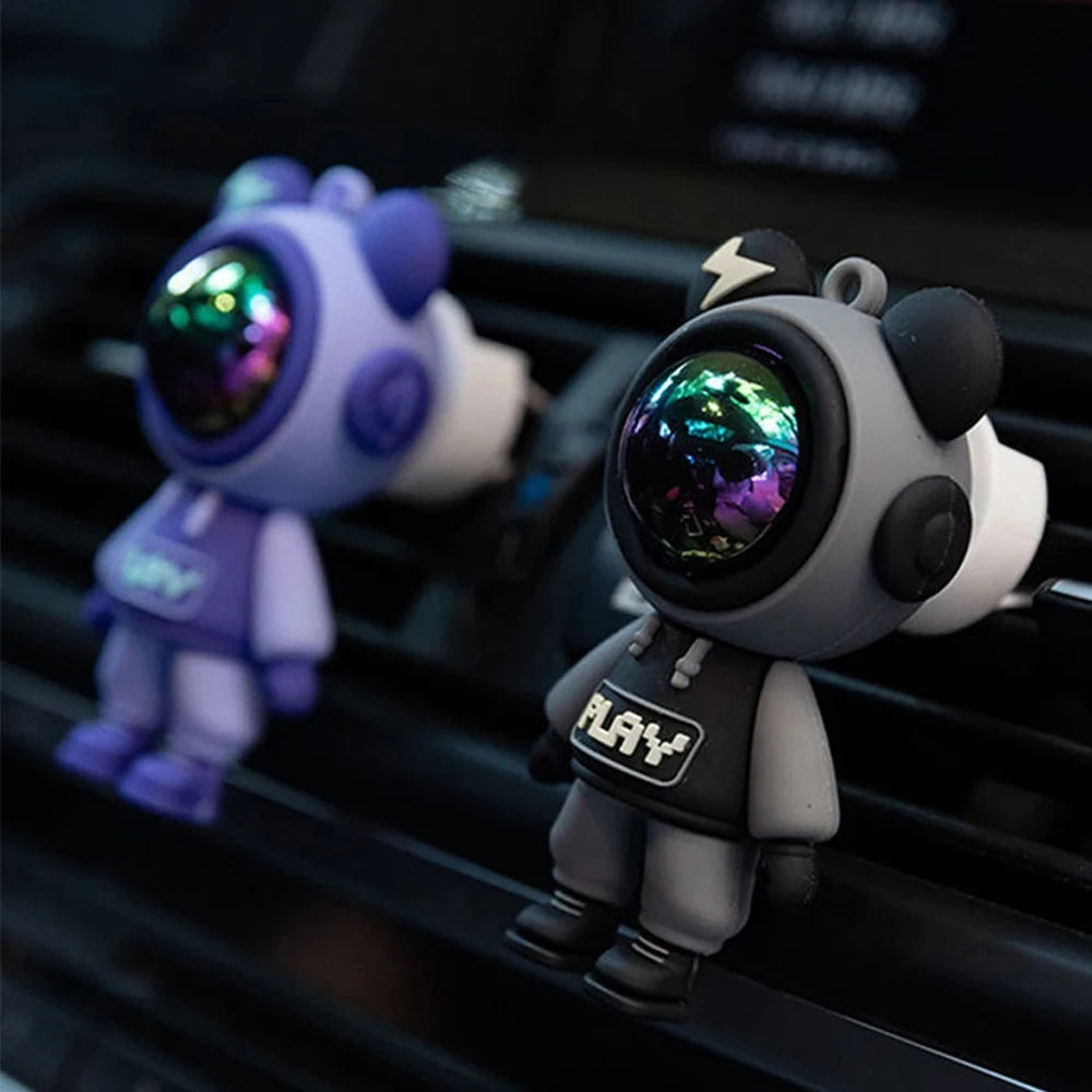 Car Air Outlet Perfume Clip Cartoon Astronaut Freshener Conditioning SUV Truck