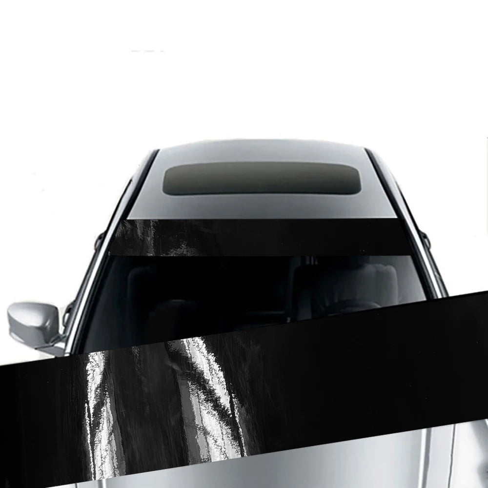 Car Sunshade Stickers Auto Front Windshield 3D Vinyl Film Rear Gear Sunshade
