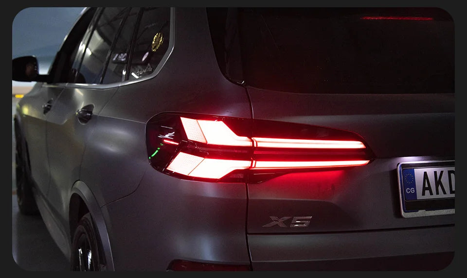 AKD Car Lights for BMW X5 G05 Led Tail Light 2018-2022 G05 Rear Lamp DRL Turn Signal Reverse Automotive Accessories