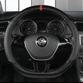 Universal D Shape Car Steering Wheel Cover Breathable Anti Slip Car Decoration