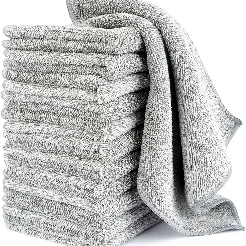 Thicken Microfiber Cleaning Cloths Lint Free Towel Reusable Towels Absorbent for Premium Automotive Accessory