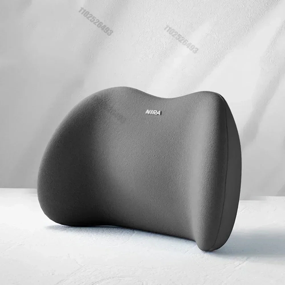 Car Headrest Lumbar Support Shoulder Pillow Memory Cotton Waist Interior