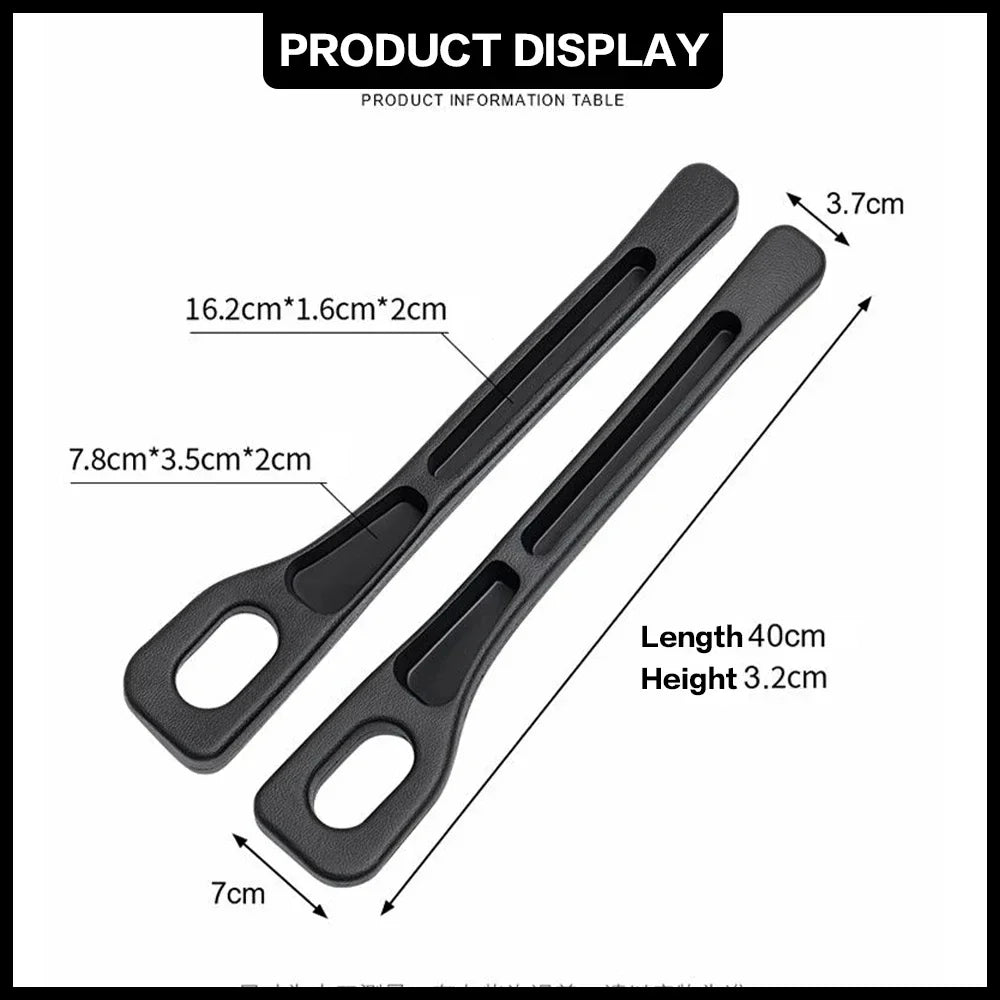 2PCS Car Seat Gap Filler Between Seats Console Organizer Crevice Storage
